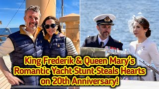 King Frederik & Queen Mary's Romantic Yacht Stunt Steals Hearts on 20th Anniversary!