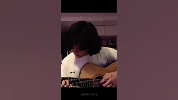 JUNGKOOK PLAYING GUITAR IS JUST STILL WITH YOU ARMY 4 LIFE Jungkook Guitar Guitarcover 