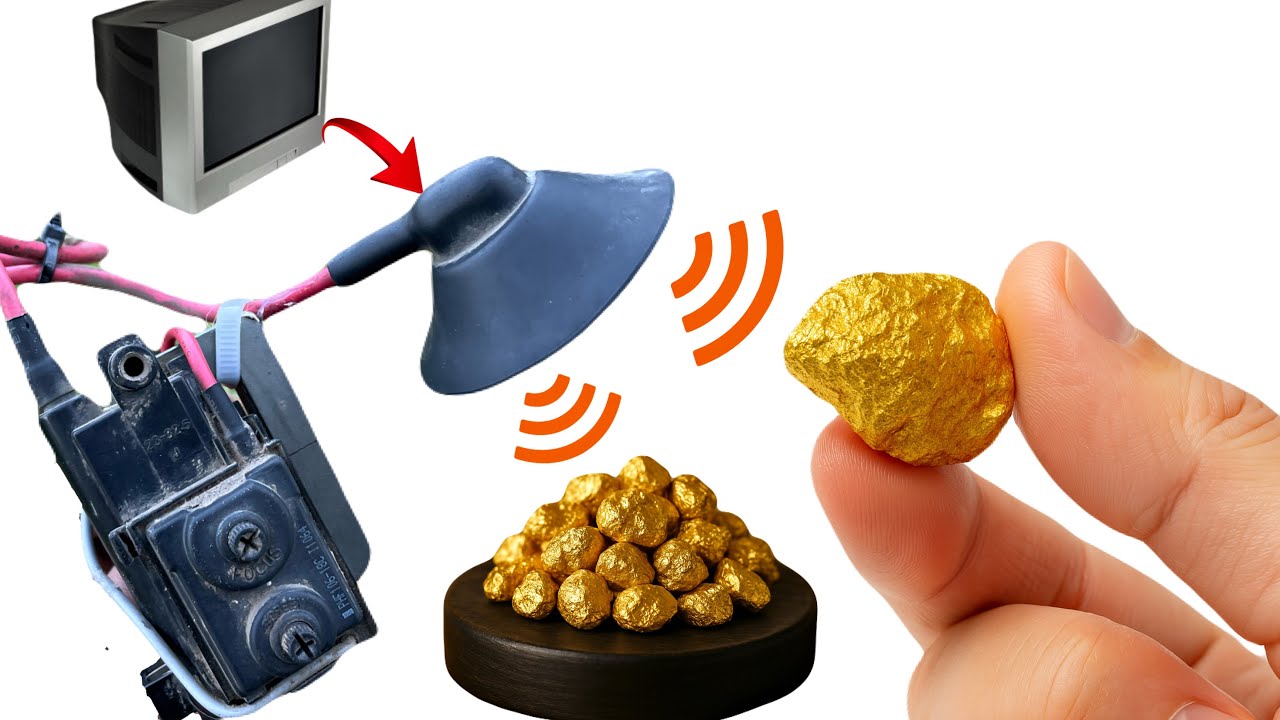 This TV Part Detects Hidden Gold & Deep Buried Treasures