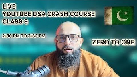 DSA Class 9 | Introduction to Data Structures & Algorithms for Beginners (Urdu/Hindi)