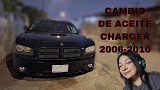 CAMBIO DE ACEITE A DODGE CHARGER 20062010