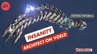 Mass Effect: Andromeda - Insanity - OP Build - fight with Architect On Voeld