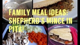 Family Meal Ideas: Shepherd's Mince in Pita screenshot 3