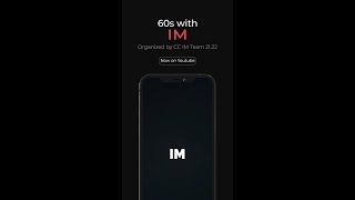 60s with IM Ep.3 #Shorts