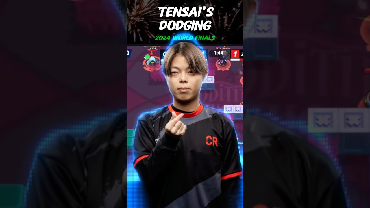 Tensai is Still the Dodging GOAT!!!  @tensaibs Insane skills at Brawl Stars World Finals 2024