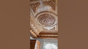 trần gỗ tân cổ điển gỗ gõ đỏ pachi giá tốt nhất năm giá từ 3tr9/m2 #trầngỗmiềnbắc #shorts