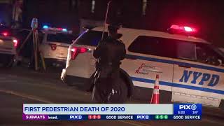 74-year-old woman fatally struck in Queens is 1st pedestrian death of 2020