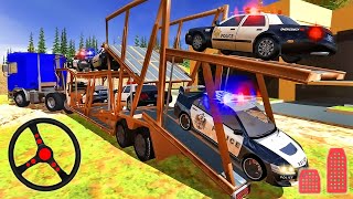 Police Cargo Plane Cars Transport - Rescue Vehicles Parking Simulator | Android Gameplay screenshot 5