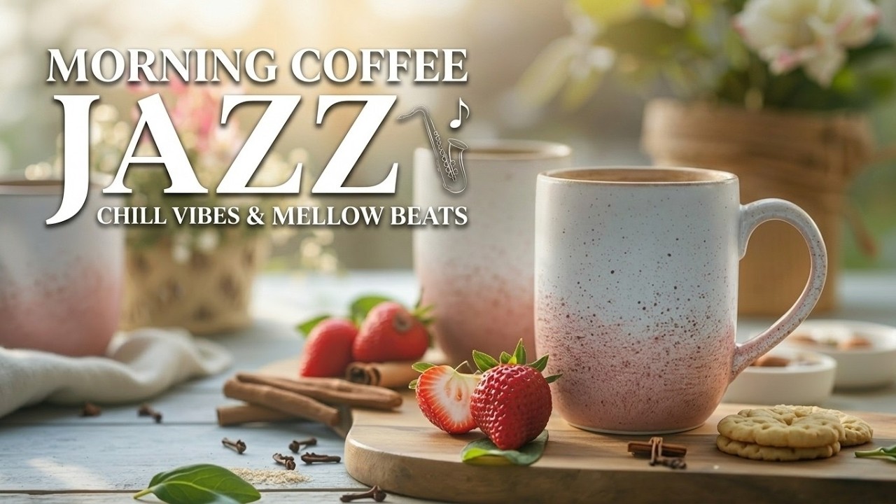 Morning Bossa Nova Jazz & Fresh Fruit Coffee Vibes | Chill Cafe