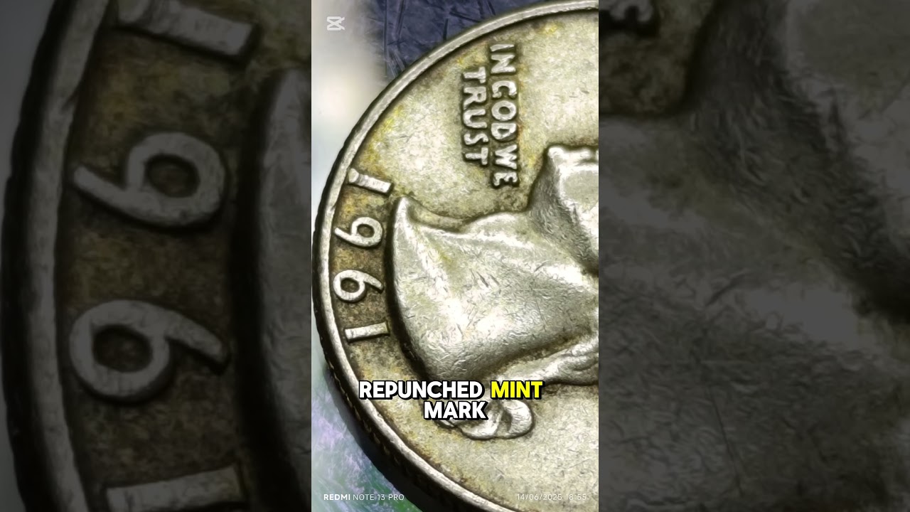 🇺🇸 1961-D  Silver Washington Quarter Error 💰 & Rare Varieties You Should Know!