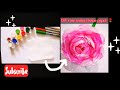 Create rose flower with the help of tissue paper 🗞️🌹.#craft #rose #tissue #love #handmade#creative