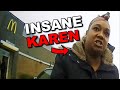 Insane Karen has MELTDOWN at McDonald's and gets Arrested