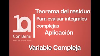 Teorema del residuo I Aplicación 3