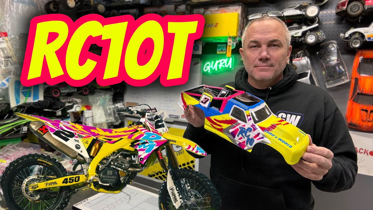 RC10T с окраской в ​​стиле Suzuki