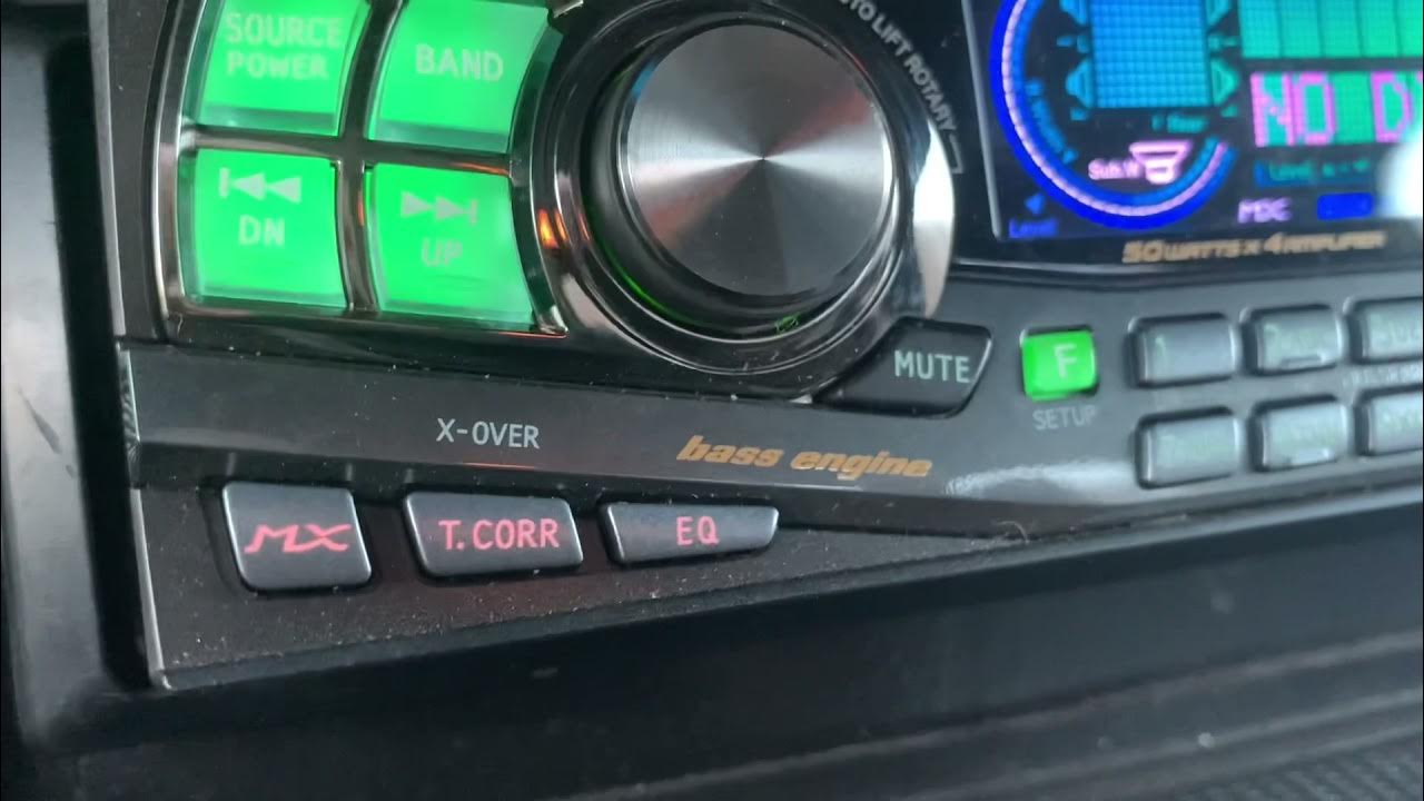 Alpine CDA7897. This 20 year old beast has been in storage for over 15