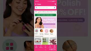 Kissly online shopping kaise kare || kissly online shopping app || beauty products sabse kam rate me screenshot 1