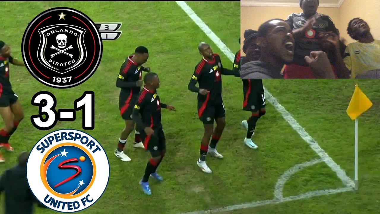 Orlando Pirates vs SuperSport United | All Goals | Extended Highlights | MTN8