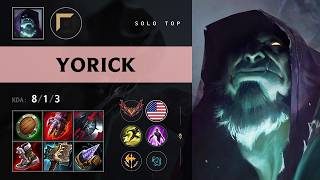 Yorick Top vs Vayne (LYON Dhokla) - NA Grandmaster Patch 26.16