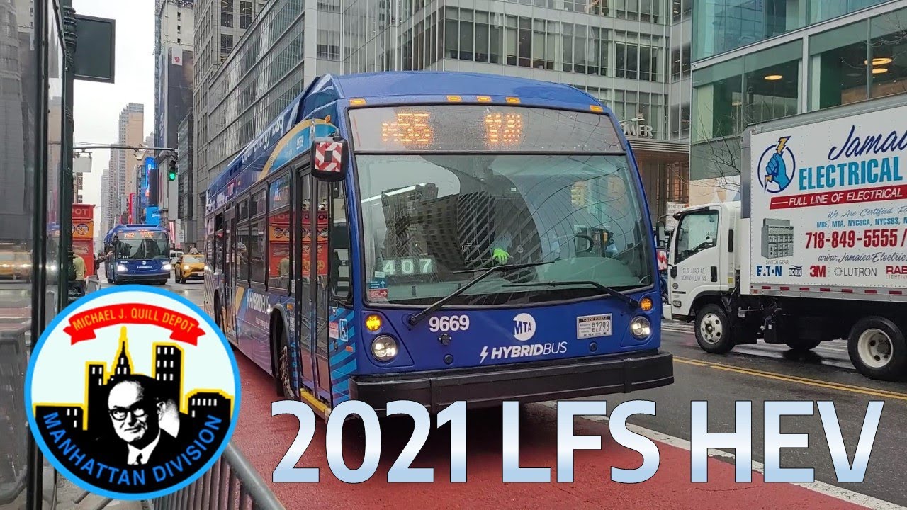 ⁴ᴷ⁶⁰ |NYCT Bus| 2021 Novabus LFS HEV Compilation (Michael J Quill Depot Edition)