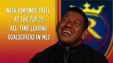 Nick Rimando takes the MLS leading goalscorer quiz | MLS Trivia