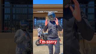 I’m sorry, I’ve made a huge mistake… #art #bikerboy #booktok #biketok #prank
