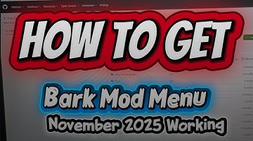 HOW TO GET THE NEW BARK MOD MENU AND MONKE MOD MANAGER NOVEMBER 2025 (Working)
