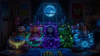 (NO ADS) Teen Titans Go! Magical Night 🌙 | Cozy Fantasy Bedroom & Gentle Piano screenshot 3