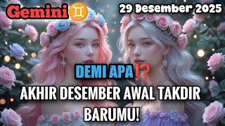 Gemini♊DEMI APA⁉️AKHIR DESEMBER AWAL TAKDIR BARUMU! Des 2025 - Langit Zodiak