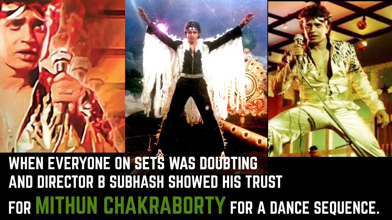 When Everyone was doubting & Director B Subhash showed his trust for Mithun Chakraborty for a dance.