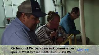 Richmond Water-Sewer Plant Tour 9-28-2025