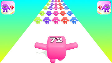 TikTok Gameplay Video: Level Up Number, Handmade Candy Run,  ... Relaxing & Satisfying Games SHIW88