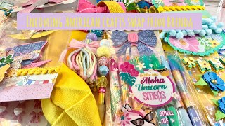 Beautiful incoming American Crafts Swap from Brenda 💗