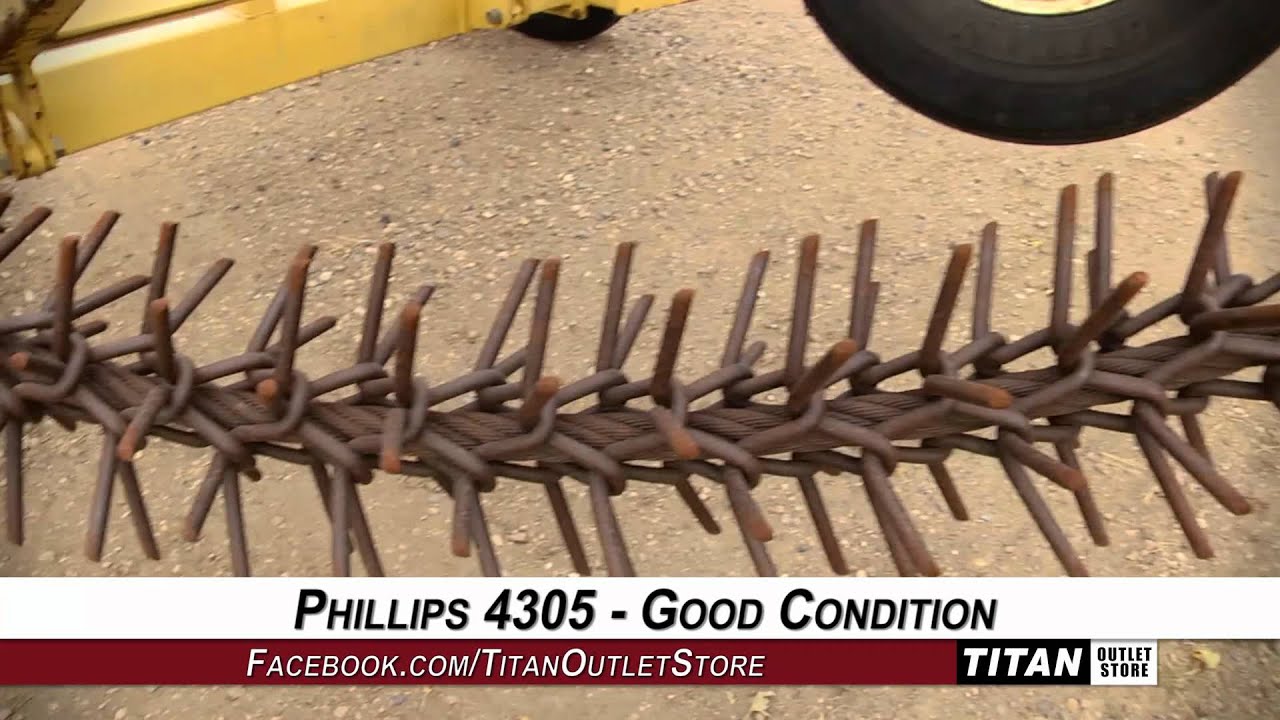 Phillips 4305 - 43 ft, Rotary Harrow Sold on ELS!