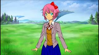 SpeedRePainting DDLC Sayori to SAO style