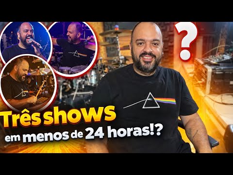 FIZ 3 SHOWS em MENOS de 24 horas!