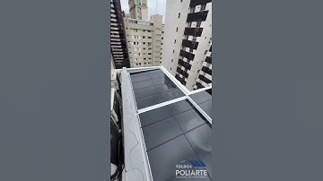 COBERTURA RETRÁTIL DE VIDRO EM CURITIBA
