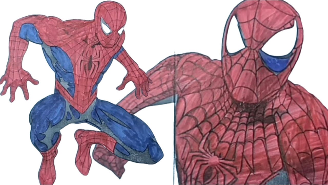 How to Draw Spiderman