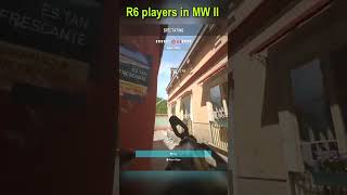Rainbow Six players in Modern Warfare II @iamPrime