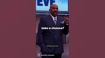 YOU HAVE TO TAKE A CHANCE Steve Harvey Motivational Speech 