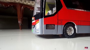 Hyundai Universe Noble Express | Miniature | Scale Model | Rc bus | Suspension Test