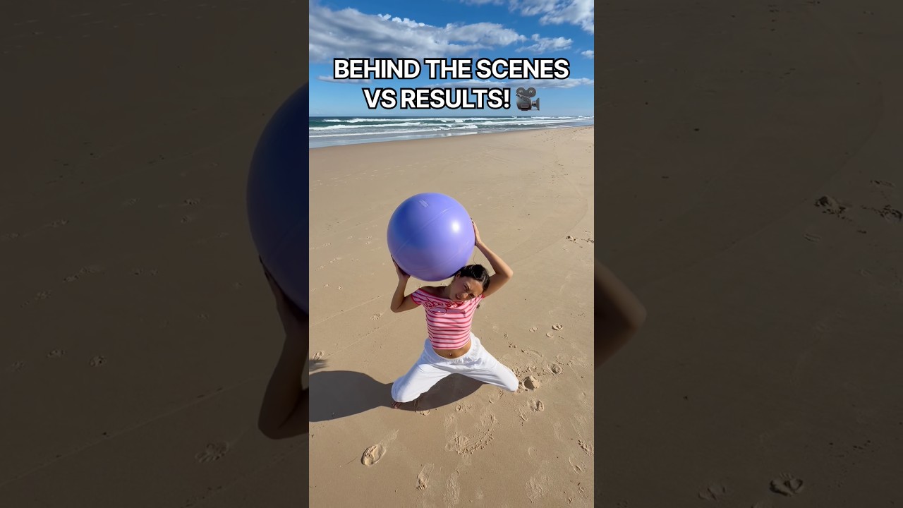 BEHIND THE SCENES 🎥🤣🤭 THIS WASN’T EASY TO FILM 👆😳 #shorts #viral #dance ​⁠#subscribe ​⁠​⁠