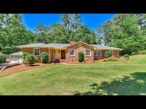 1618 Ridgecrest Ave SW, Aiken, SC home video tour