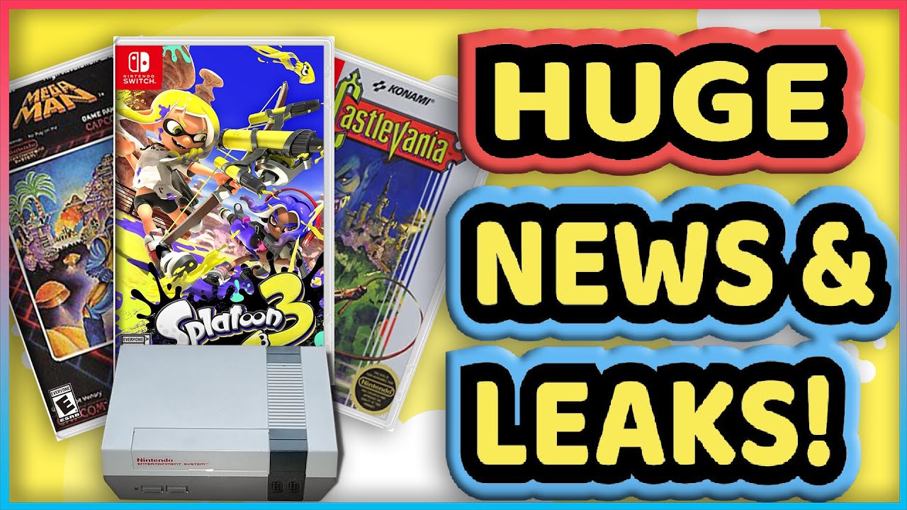 NEW Nes Games For NSO LEAKED! | HUGE Nintendo News For Splatoon 3!