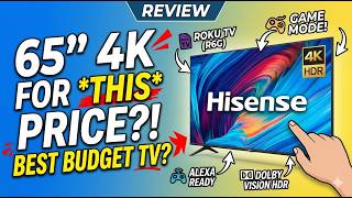 Hisense 65" R6 Series Roku TV Review: Best Budget 4K TV?