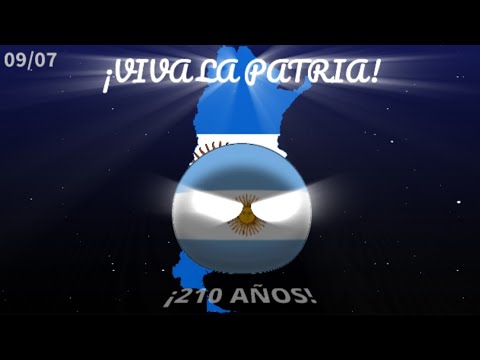 HISTORIA DE ARGENTINA || Día de la independencia』— CW:@Santi_Countryballs. – #countryballs #edit
