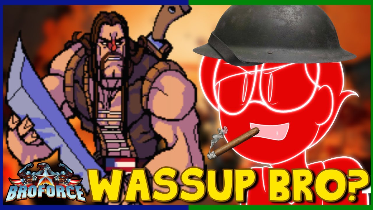 CELEBRATING VETERANS DAY WITH THE BROS! - A Broforce First Time Playthrough Livestream!