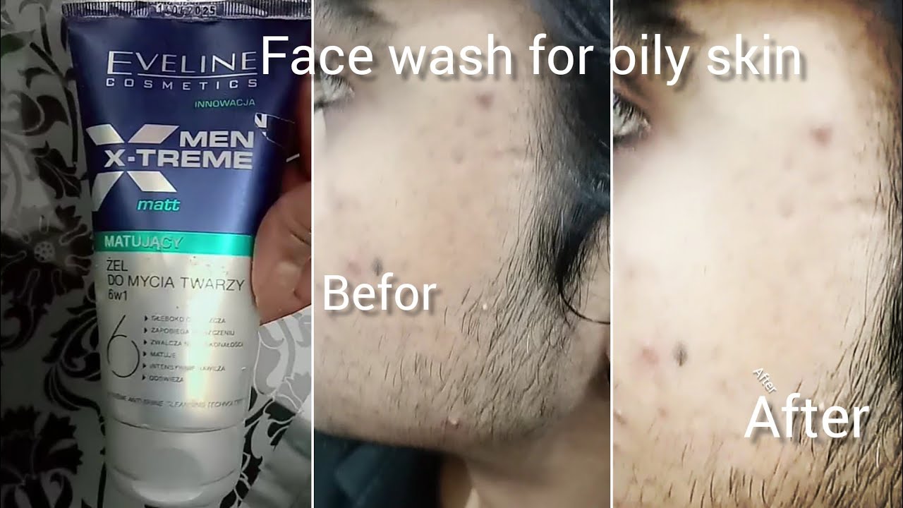 Evieline Mens Extreme 6 in 1 muttisfying face wash for oily skin review by Niya zeeshan