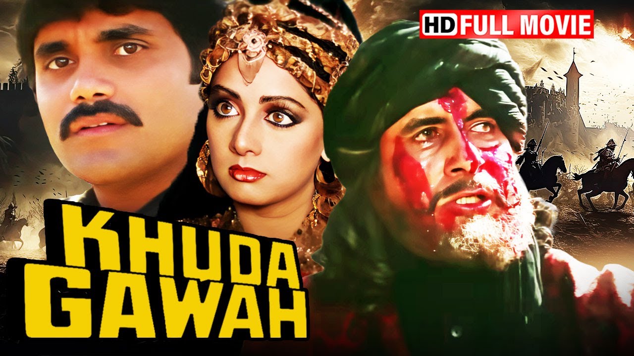 Khuda Gawah - 90s Full SUPERHIT ICONIC ACTION MOVIE! - Amitabh Bachchan, Sridevi, Nagarjuna