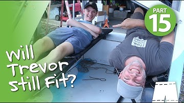 Grommeting Cots & Lacing With Paracord | DIY #tinktube #Camper Build–Part 15