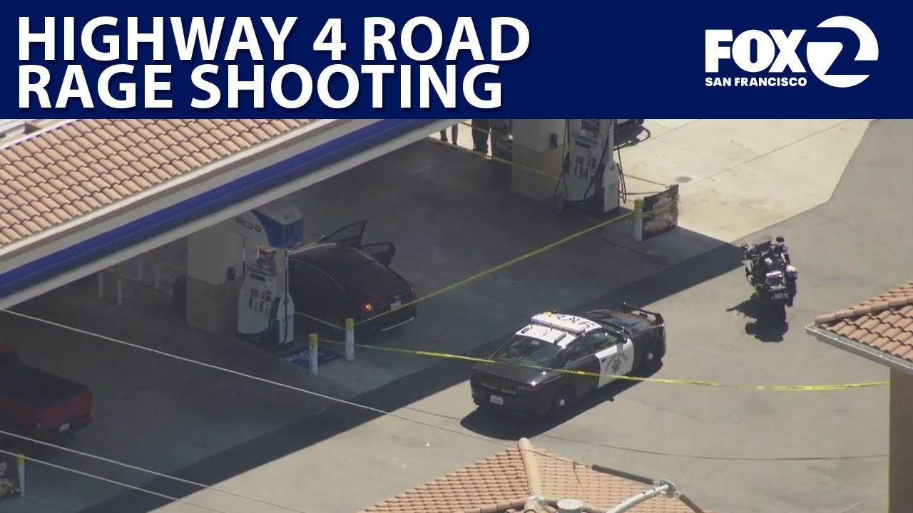 Highway 4 road rage shooting leaves 1 injured, CHP says - YouTube